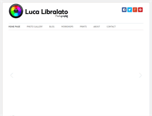 Tablet Screenshot of lucalibralato.com
